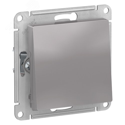 ATLASDESIGN AQUA переключатель одноклавишный IP44, сх.6, 10АХ, механизм, АЛЮМИНИЙ - SE Потенциал