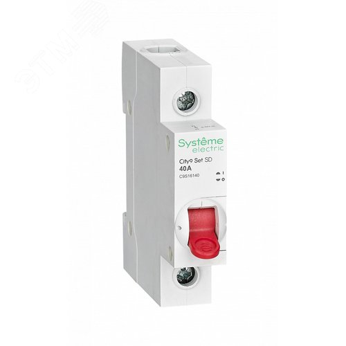 Выключатель нагрузки (ВН) 1P 40А 230В City9 Set - SE (Systeme)
