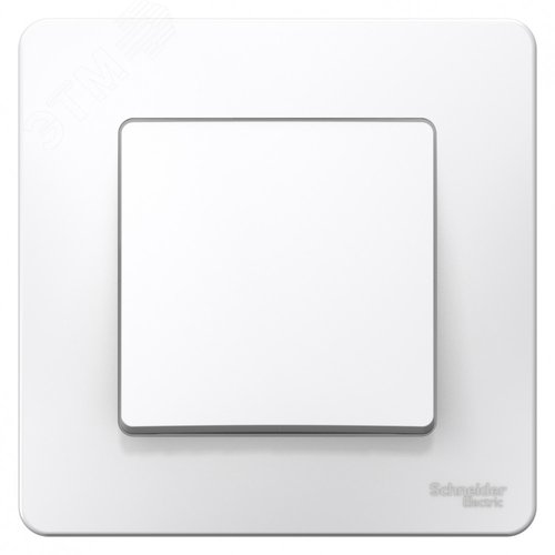 BLANCA скрытой установки одноклавишный выключатель (cх.1), 6A, 250B, белый - фото 5