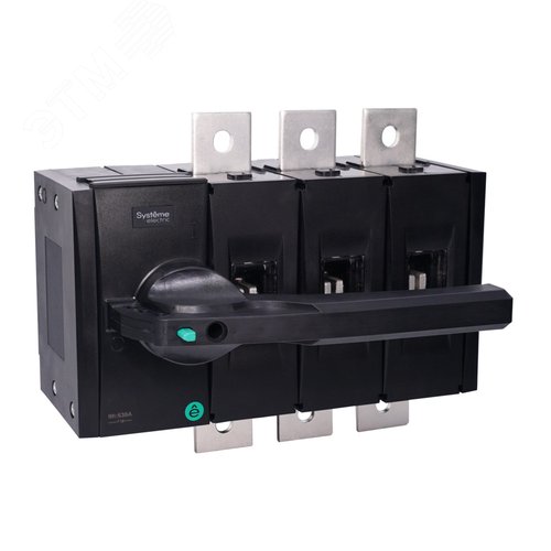 Выключатель-разъединитель SYSTEMEPACT SD630 3P 400A Рукоятка слева фронт_Рукоятка заказывается отдельно - SE (Systeme)