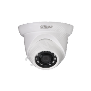 Видеокамера IP купольная 1MP 2.8мм ИК подсветка 30мс фиксированным объективом (DH-IPC-HDW1020SP-0280B-S3) - Dahua