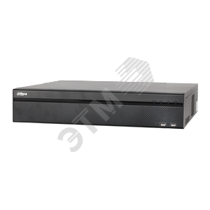 Видеорегистратор IP 16-ти канальный ,запись разрешение до 8MP, HDD 8 SATA3 до 48Тб (DHI-NVR4816-4KS2) - Dahua