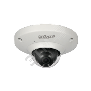 Видеокамера IP 5Mп панорамная с объективом ``FishEye``,1/2.7`` CMOS, объектив 1,4мм, поддержка Micro SD, встр.микрофон (DH-IPC-EB5531P) - Dahua