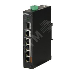 Коммутатор неуправляемый уличный 4 порта RJ45 10 100 1000 Мб/с PoE 60Вт - Dahua