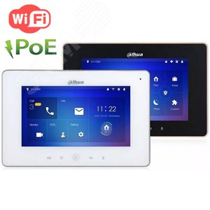 Монитор видеодомофона DAHUA Wi-FI с камерой (DH-VTH5221D-C) 2