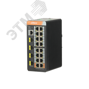 Коммутатор PoE DH-PFS4420-16GT-DP (DH-PFS4420-16GT-DP) - Dahua