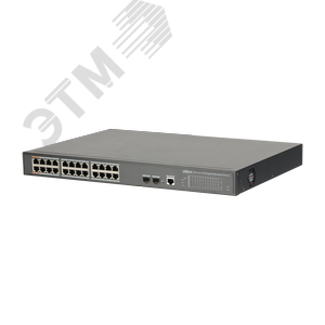 Коммутатор PoE DAHUA (DH-PFS4226-24GT-240) - Dahua
