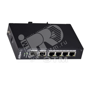 Коммутатор PoE 4х портовый (DH-PFS3106-4P-60) - Dahua