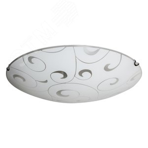 Светильник Морокко 400 НПБ 06-3х60 М65 матовый белый клипсы хром ИУ 2