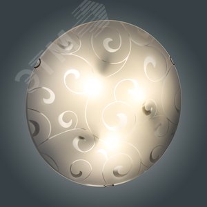 Светильник Морокко 400 НПБ 06-3х60 М65 матовый белый клипсы хром ИУ 5