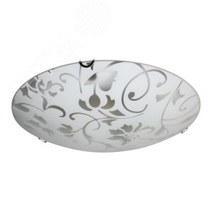 Светильник НПБ 06-3х60 М65 Эрика 400 матовый белый/клипсы хром ИУ 2