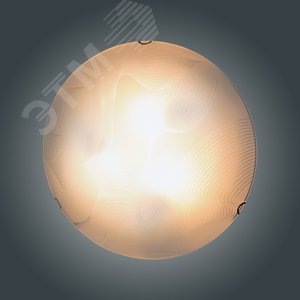 Светильник Бриз 400 НПБ 06-3х60 М65 матовый белый клипсы хром ИУ - фото 5