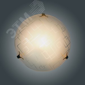 Светильник НПБ 01-2х60-139 М16 Оазис 300 матовый белый/клипсы золото ИУ - фото 7