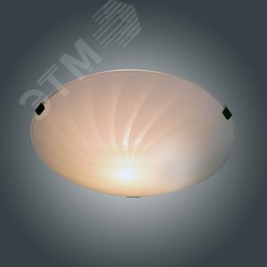 Светильник Ассоль 250 НПБ 01-60-130 М15 матовый белый клипсы штамп металлик ИУ - фото 5