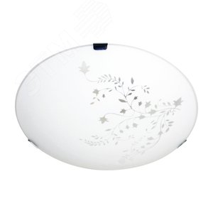 Светильник Нежность 250 НПБ 01-60-130 М15 матовый белый клипсы штамп металлик ИУ 2