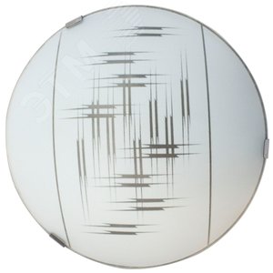 Светильник НПБ-01-60-130 М15 Элегант 250 матовый белый/клипсы штамп металлик индивидуальная упаковка 2