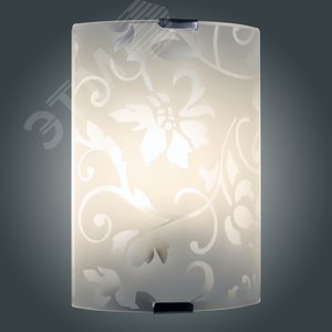 Светильник "Эрика" 150х220 НББ 21-60 М21 матовый белый/кл.штамп металлик | 1005205673 | Элетех - фото 6