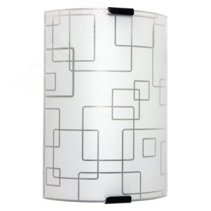 Светильник Оазис 150х220 НББ 21-60 М21 матовый белый клипсы штамп металлик ИУ