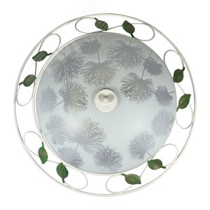 Светильник НПБ-01-2x60-162 04233 Флос 400 матовый белый корпус Флора индивидуальная упаковка - Элетех