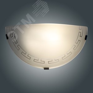 Светильник Этруска 3002 НББ 21-60 М19 матовый белый клипсы штамп металлик ИУ - фото 5