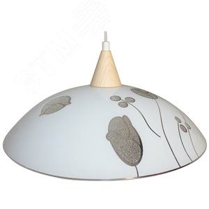 Светильник Колорика Феличи 410 НСБ 72-60 М51 матовый белый-кристал, белый сосна ИУ 2