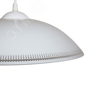 Светильник Кайма 350 НСБ 72-60 М50 глянцевый белый /шнур белый/эко ИУ - фото 3
