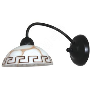 Лорена 511 черн. (Плафон 00014) НББ 01-60-132 Е27 ИУ - Элетех