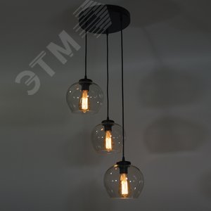 Светильник Мила 231 черн. НСБ 01-3х60-130 Е27 ИУ 6