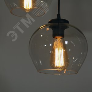 Светильник Мила 231 черн. НСБ 01-3х60-130 Е27 ИУ 7