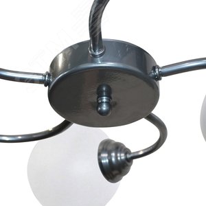 Светильник Камила 151мат.хром. (Плафон 8248) НСБ 01-5х60-120 Е27 ГУ 3