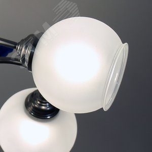 Светильник Камила 151мат.хром. (Плафон 8248) НСБ 01-5х60-120 Е27 ГУ 6