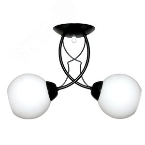 Милана 121 черн. (Плафон 05055) НСБ 01-2х60-106 Е27 ИУ