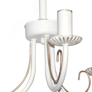 Светильник Рустика 133 белый патина НСБ 01-3х60-144 Е14 ИУ 2