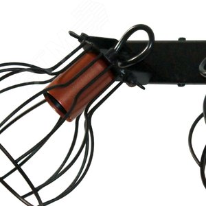Светильник Эстель 521 черн.муар медь НББ 01-2х60-111 Е27 ИУ - фото 2