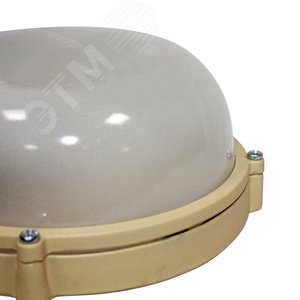 Светильник НББ-03-60-013 IP65 Терма 1301 Круг малый матовый /корпус бежевый группа индивидуальная - фото 4