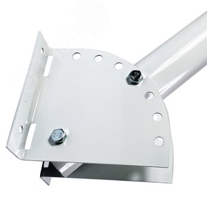 Кронштейн КР-3 LED до 60 кг, крепление на столб стальной лентой - фото 4