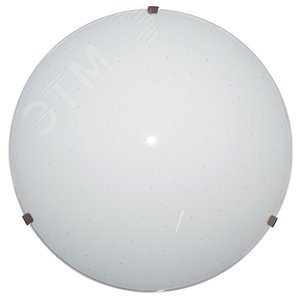 Светильник Искры 275 LED 24 M05 глянцевый белый кл.штамп металлик (275х70, 24Вт 6000К) ИУ (1030450320) - Элетех