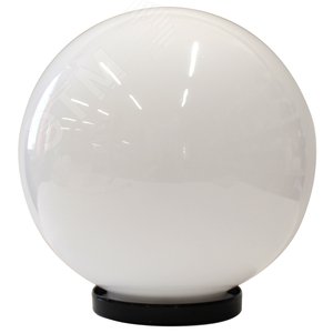 Светильник Шар ДТУ 250 Б СПЕЦСВЕТ 03-018-401 опал пмма IP44 (18Вт 6500К)  корпус Б120 черный ф60 ГУ (1030450359) - Элетех