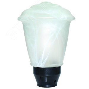 Светильник Фонарь 2а ДТУ СПЕЦСВЕТ 03-012-401 алеб.мат. IP44 (12Вт 4000К)  корпус черн. ф48-50 ИУ - Элетех