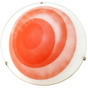 Колорика Хелен 300 LED 24 M02 мат. бел.-роз./кл.штамп металлик (300х80, 24Вт 6000К) ИУ - Элетех
