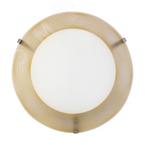 Колорика Клэр 225 LED 12 M04 мат. бел.-абрикос./кл.штамп металлик (225х55, 12Вт 6000К) ИУ - Элетех