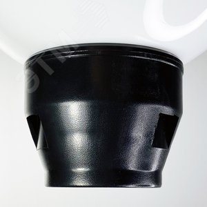 Светильник НТУ-06-40-01 (Шар) d.200 опаловый ПММА/корпус черный 2