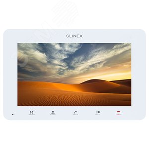 Видеодомофон SLINEX SM-07MN White - SLINEX