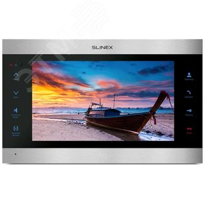 Видеодомофон SL-10IPTHD серебр.-черн. Slinex ПО-00002217 - SLINEX