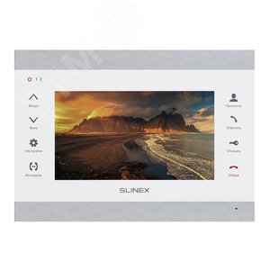 Видеодомофон SLINEX SL-07IPHD Silver+White - SLINEX