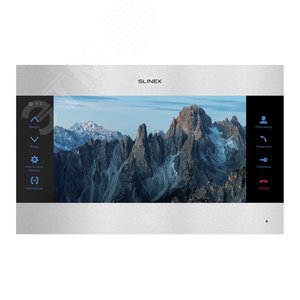 Видеодомофон цветной (SLINEX SL-10MHD Silver+Black) - SLINEX