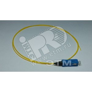 Шнур оптический монтажный 9/125 SC/SM 1 метр      (pigtail) (Pt-SC/SM-1м) - ИнфоТелеком