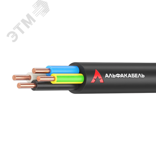Кабель силовой ВВГнг(А)-LS 3х4-0.660 однопроволоч ный   ТРТС