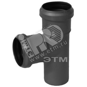 Тройник двухраструбный 87 градусов 40х40 (508011) - SINIKON