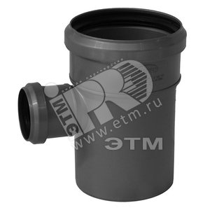 Тройник двухраструбный 87 градусов 110х50 (510035) - SINIKON